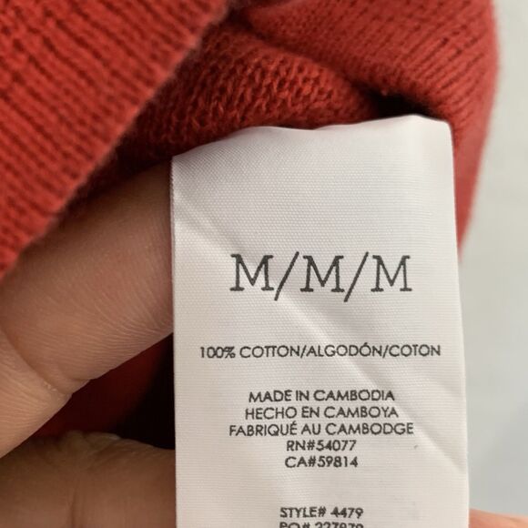 Cabi Coronation Sweater Knit Blazer Women M Red Pockets Preppy Twee Regency Work - Picture 7 of 11